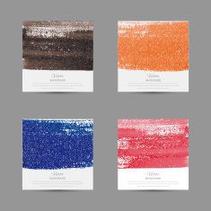 Set of abstract vector backgrounds
