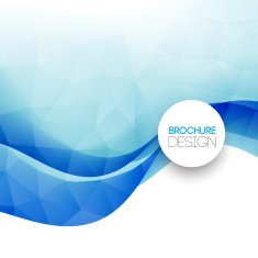 Abstract colorful blue line vector background N3
