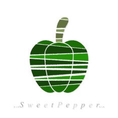 Vector of vegetable sweet pepper icon