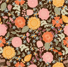 Floral Pattern N493