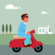 Vespa Scooter N2