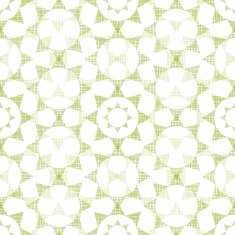 Abstract textile green triangles mosaic seamless pattern background