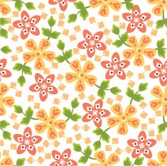 Floral Pattern N500