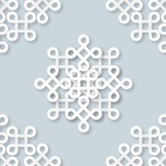 abstract gray decorate shape
