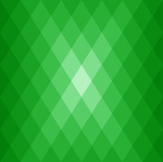 Abstract Green Diamond Shaped Flare