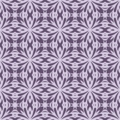 Seamless circle vintage flower pattern background N13