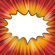 Comic book blank background N4