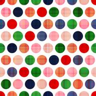 seamless polka dots texture pattern