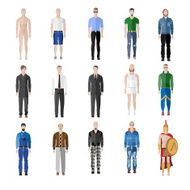 People Icons In Flat style N4
