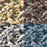 Seamless camouflage pattern N9