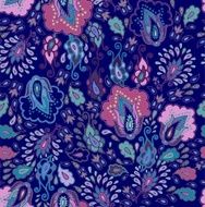 seamless pattern with paisley N17