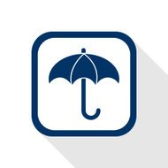 umbrella flat icon
