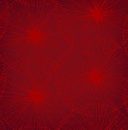 Maroon radials elements