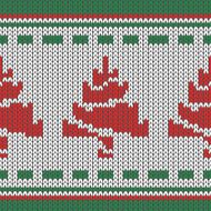 Knitting pattern with a Christmas Tree N2