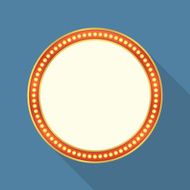 Round Retro Banner