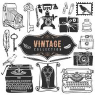 Vintage retro old Ephemera objects N2