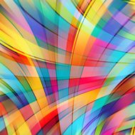 Colorful smooth light lines background N231