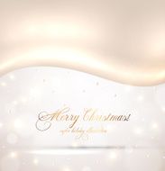 Abstract Winter Christmas Card