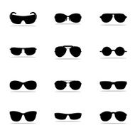 Sunglasses Icon Silhouettes N3