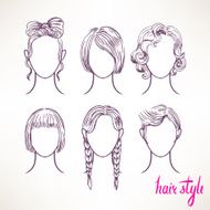 different hairstyles - 2