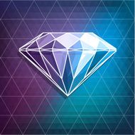 Abstract diamond background N7