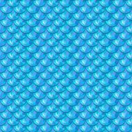 Seamless blue river fish scales N3