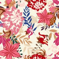 Seamless Floral Pattern N877