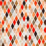 seamless orange diamond pattern