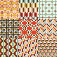 seamless retro pattern N25