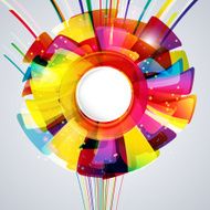 Multicolor abstract bright background Elements for design N19