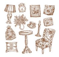 Vintage Furniture Set