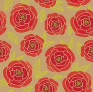 Seamless pattern with flowers N57