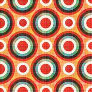 seamless geometric circles pattern N2