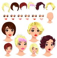 Fashion female avatars N6