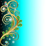 frame with jewels N2