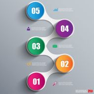 Abstract paper infographic N9