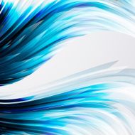 abstract turquoise design elements on a light background N2