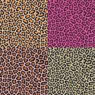 seamless leopard animal skin pattern