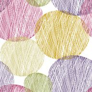 Seamless abstract circle pattern