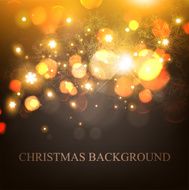 Abstract Background Christmas