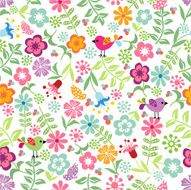Floral Pattern N504
