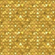 Golden Triangle seamless pattern yellow beige background Vector