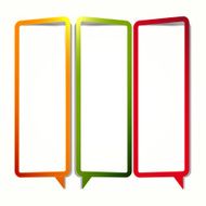 Long vertical oriented sticker N2