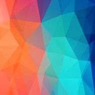 Abstract retro low poly background N4
