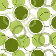 Green world- mixed circles