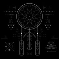 Dreamcatcher vector illustration N3