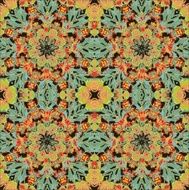 Seamless floral vector pattern N27