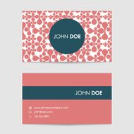 Editable business card template N9