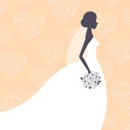 Vector Beautiful Bride N13