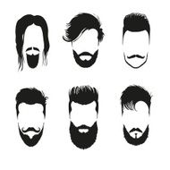 Fashion silhouette hipster style set vector illustration N2